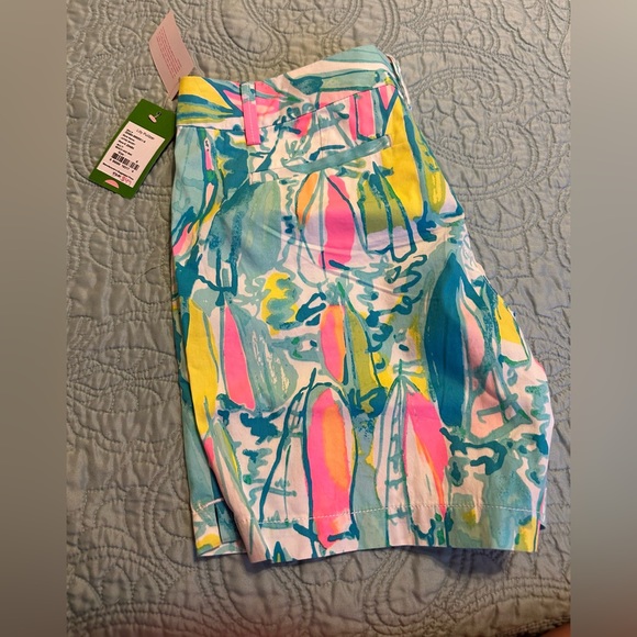 Lilly Pulitzer Jayne Short in Beach and Bae NWT - Picture 3 of 4